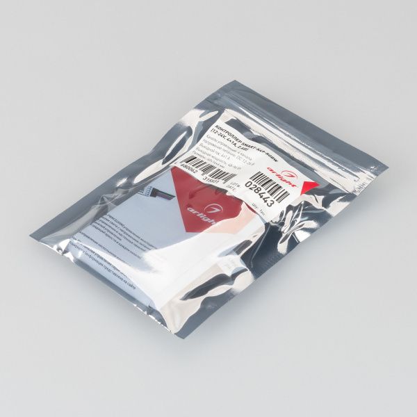 Оборудование Arlight 028443 Контроллер SMART-K49-RGBW (12-24V, 4x1A, 2.4G) (Arlight, IP20 Пластик, 5 лет) по выгодной цене. Купить в Москве со скидкой.