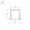 Оборудование Arlight 015538 Профиль с экраном ALU-POWER-W35-2000-F ANOD+FROST (Arlight, Алюминий) по выгодной цене. Купить в Москве со скидкой.