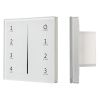Arlight 027103 Панель Sens SMART-P29-DIM White (230V, 4 зоны, 2.4G) (Arlight, IP20 Пластик, 5 лет)