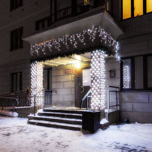 Оборудование Arlight 026012 Светодиодная гирлянда ARD-EDGE-CLASSIC-2400x600-BLACK-88LED-FLASH WHITE (230V, 6W) (Ardecoled, IP65) по выгодной цене. Купить в Москве со скидкой.