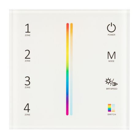 Оборудование Arlight 028309 Панель Sens SMART-P55-MULTI White (3V, 4 зоны, 2.4G) (Arlight, IP20 Пластик, 5 лет) по выгодной цене. Купить в Москве со скидкой.