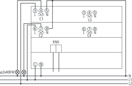 Оборудование Theben 4940275 4-х канальный универсальный светорегулятор FIX2 DM 4 T KNX по выгодной цене. Купить в Москве со скидкой.