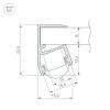 Оборудование Arlight 021827 Профиль TOP-EDGE-08-2000 ANOD (K13, P15) (Arlight, Алюминий) по выгодной цене. Купить в Москве со скидкой.