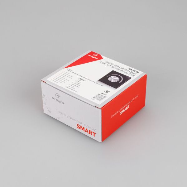 Оборудование Arlight 028433 Панель SMART-P99-DIM-G-IN Black (230V, 1.5A, 0/1-10V, Rotary, 2.4G) (Arlight, Стекло) по выгодной цене. Купить в Москве со скидкой.