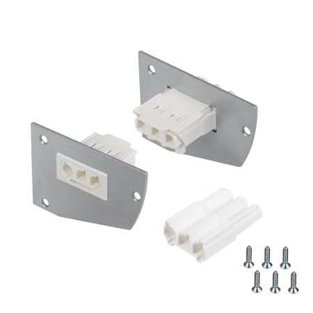 Arlight 017299 Заглушка для SHELF-MULTI с разъемом (ANR, Металл)