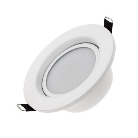 Arlight 018410 Светодиодный светильник LTD-80WH 9W Day White 120deg (Arlight, IP40 Металл, 3 года)