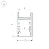 Оборудование Arlight 015388 Профиль с экраном ALU-SWISS-2000 ANOD+FROST (Arlight, Алюминий) по выгодной цене. Купить в Москве со скидкой.