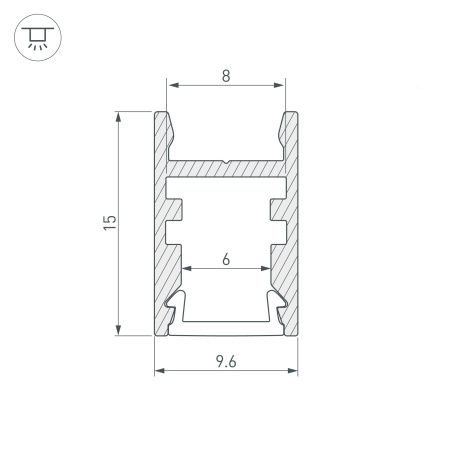 Оборудование Arlight 015388 Профиль с экраном ALU-SWISS-2000 ANOD+FROST (Arlight, Алюминий) по выгодной цене. Купить в Москве со скидкой.