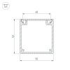 Оборудование Arlight 017356 Профиль BOX52-2000 ANOD (Arlight, Алюминий) по выгодной цене. Купить в Москве со скидкой.