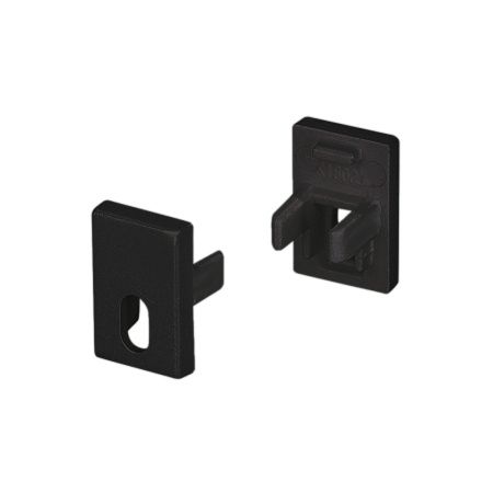 Arlight 037506 Заглушка SL-MINI-8-H12 BLACK с отверстием (Arlight, Пластик)