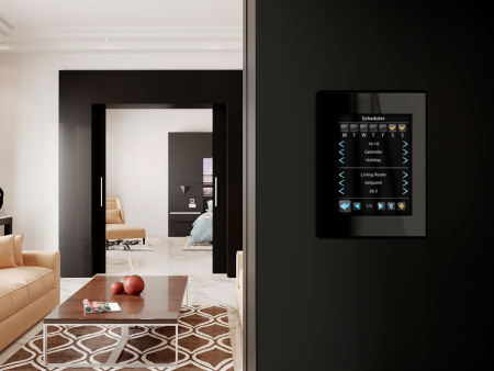 Оборудование Zennio Сенсорная панель KNX Z41 Lite, емкостной ЖК дисплей 4.1’’ (3:4), цвет: черный, алюминиевая рамка под латунь ZVI-Z41LIT-AB по выгодной цене. Купить в Москве со скидкой.