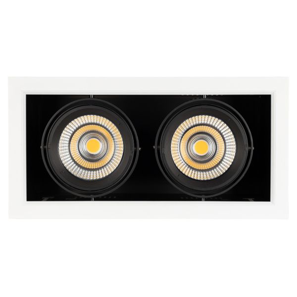 Оборудование Arlight 028863 Светильник CL-KARDAN-S375x190-2x25W Warm3000 (WH-BK, 30 deg) (Arlight, IP20 Металл, 3 года) по выгодной цене. Купить в Москве со скидкой.