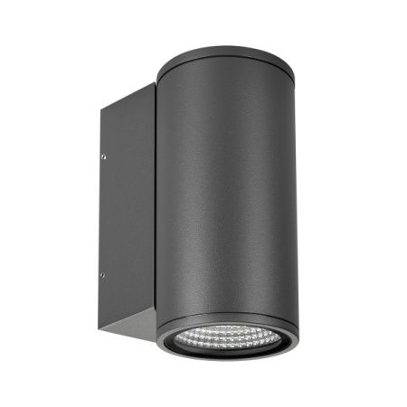 Arlight 029976 Светильник LGD-FORMA-WALL-R90-12W Warm3000 (GR, 44 deg, 230V) (Arlight, IP54 Металл, 3 года)