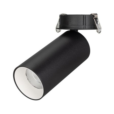 Arlight 027259 Светильник SP-POLO-BUILT-R65-8W White5000 (BK-WH, 40 deg) (Arlight, IP20 Металл, 3 года)