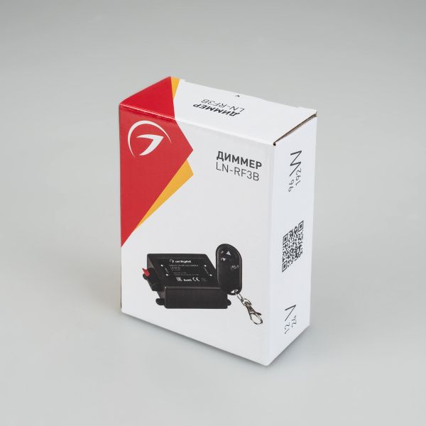 Оборудование Arlight 012985 Диммер LN-RF3B (12/24V, 96/192W, ПДУ-брелок 3кн) (Arlight, IP20 Пластик, 1 год) по выгодной цене. Купить в Москве со скидкой.