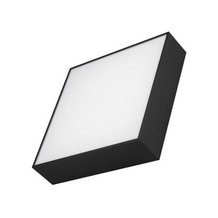 Arlight 034789 Светильник SP-QUADRO-S250x250-25W Day4000 (BK, 120 deg, 230V) (Arlight, IP40 Металл, 3 года)