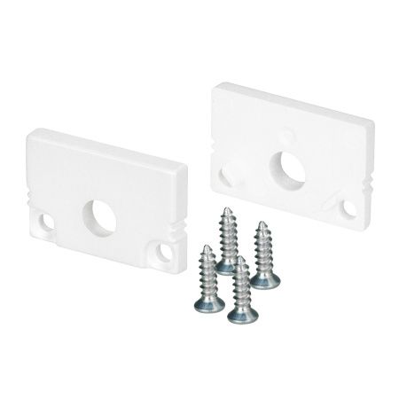 Arlight 037536 Заглушка SL-SLIM20-H13 WHITE с отверстием (Arlight, Пластик)