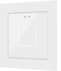 Zennio Flat 55/Выключатель KNX сенсорный с подсветкой (стандарт рамки 55x55мм), цвет: Белый, оттенок: Без оттенка ZVI-F55X1-W