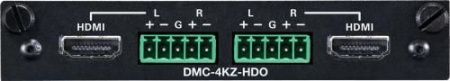 Crestron DMC-4KZ-HDO 2-канальная плата вывода масштабирования HDMI® 4K60 4: 4: 4 HDR для коммутаторов DM®
