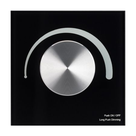 Оборудование Arlight 033753 Панель SMART-P1-DIM-G-IN Black (3V, Rotary, 2.4G) (Arlight, IP20 Пластик, 5 лет) по выгодной цене. Купить в Москве со скидкой.