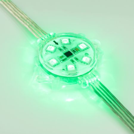 Оборудование Arlight 029379 Модуль управляемый VISOR-SPI-5060-6-24V RGB 120deg (D40x12mm, 1.5W, IP68) (Arlight, Герметичный) по выгодной цене. Купить в Москве со скидкой.