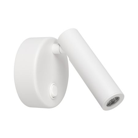 Arlight 031393 Светильник SP-BED-R90-3W Warm3000 (WH, 20 deg, 230V) (Arlight, IP20 Металл, 3 года)