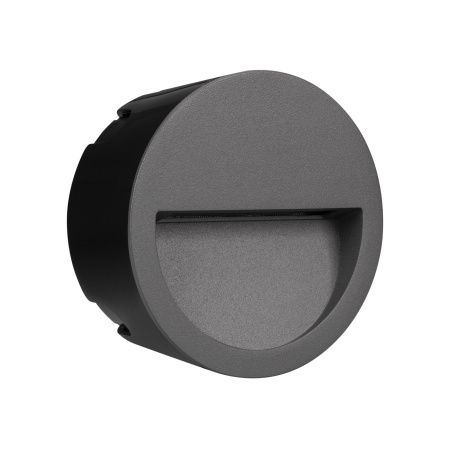 Arlight 029962 Светильник LTD-TRAIL-R115-4W Warm3000 (GR, 65 deg, 230V) (Arlight, IP65 Металл, 3 года)