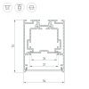 Оборудование Arlight 029440 Профиль S2-LINE-5470-2500 SEAMLESS ANOD (Arlight, Алюминий) по выгодной цене. Купить в Москве со скидкой.