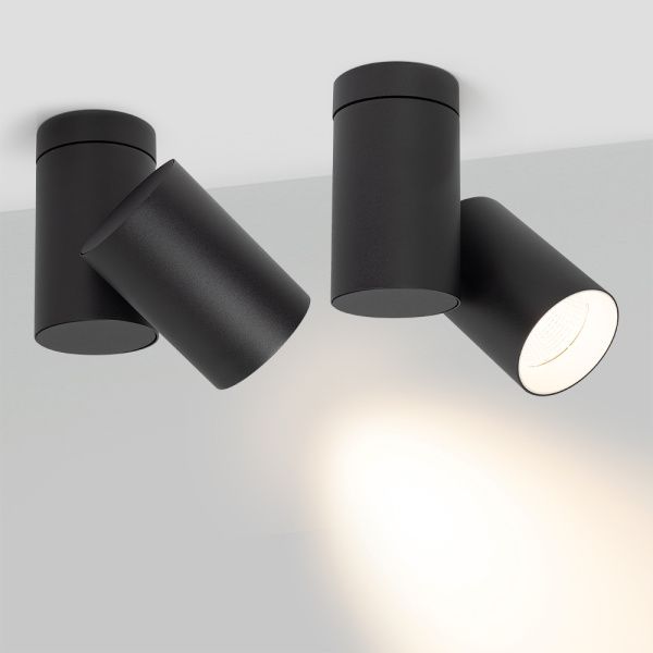 Оборудование Arlight 027567 Светильник SP-POLO-SURFACE-TURN-R85-15W Warm3000 (BK-WH, 40 deg) (Arlight, IP20 Металл, 3 года) по выгодной цене. Купить в Москве со скидкой.