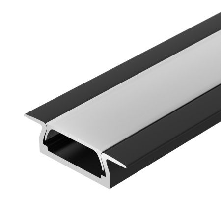 Arlight 015039 Профиль MIC-F-2000 ANOD Black (Arlight, Алюминий)