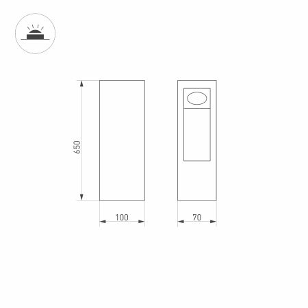 Оборудование Arlight 029965 Светильник LGD-MARK-BOLL-H650-7W Warm3000 (GR, 60 deg, 230V) (Arlight, IP54 Металл, 3 года) по выгодной цене. Купить в Москве со скидкой.