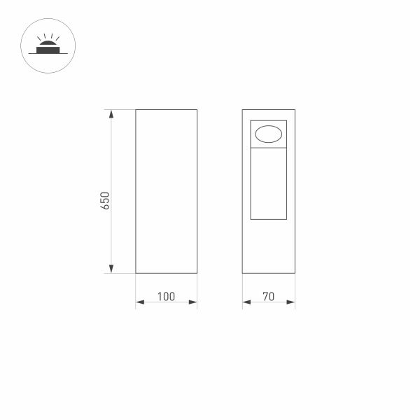 Оборудование Arlight 029965 Светильник LGD-MARK-BOLL-H650-7W Warm3000 (GR, 60 deg, 230V) (Arlight, IP54 Металл, 3 года) по выгодной цене. Купить в Москве со скидкой.