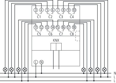 Оборудование Theben 4930220 8-м канальный релейный актуатор. Линейка MIX2 RMG 8 S KNX по выгодной цене. Купить в Москве со скидкой.