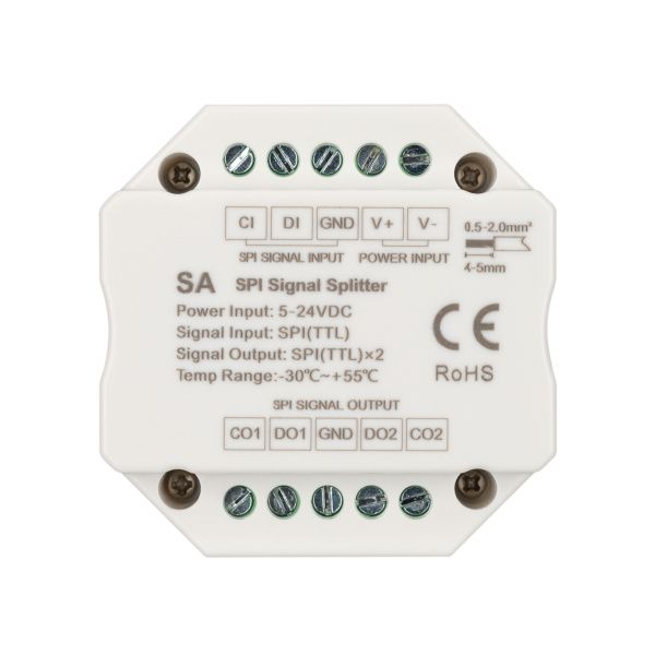 Оборудование Arlight 028419 Усилитель SMART-SPI (12-24V, 2 output) (Arlight, IP20 Пластик, 5 лет) по выгодной цене. Купить в Москве со скидкой.