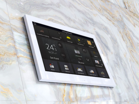 Оборудование Zennio Цветная емкостная сенсорная панель с 10-дюймовым дисплеем Z100, цвет: Антрацит ZVIZ100A по выгодной цене. Купить в Москве со скидкой.