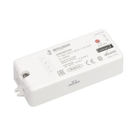 Arlight 029910 INTELLIGENT ARLIGHT Конвертер TY-802-DALI-BLE-1-10-SUF (230V, 10A, DALI, 0-10V) (IARL, IP20 Пластик, 3 года)