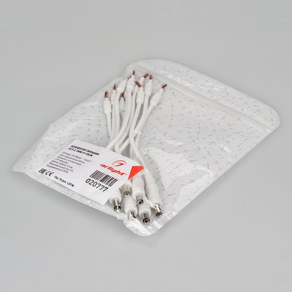 Оборудование Arlight 020777 Коннектор питания J5.5-2.1mm-F-10cm (Arlight, -) по выгодной цене. Купить в Москве со скидкой.