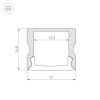 Оборудование Arlight 036331 Профиль ARH-LINE-2315-2000 ANOD (Arlight, Алюминий) по выгодной цене. Купить в Москве со скидкой.