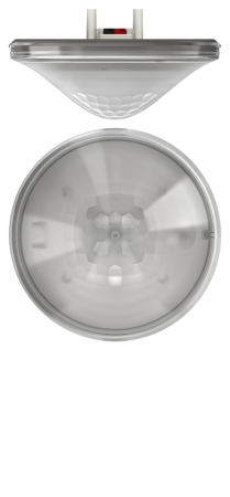 Theben 2079001 KNX инфракрасный датчик присутствия для установки на потолке thePrema P360 KNX UP GR