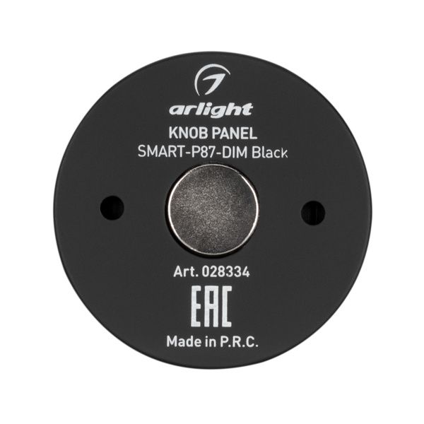 Оборудование Arlight 028334 Панель Knob SMART-P87-DIM Black (3V, 1 зона, 2.4G) (Arlight, IP20 Пластик, 5 лет) по выгодной цене. Купить в Москве со скидкой.