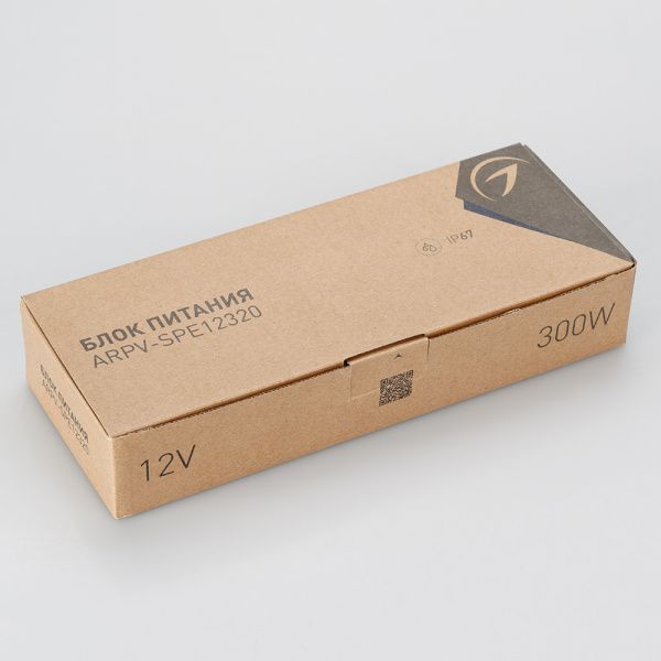 Оборудование Arlight 022929 Блок питания ARPV-LG12300-PFC-S2 (12V, 25.0A, 300W) (Arlight, IP67 Металл, 5 лет) по выгодной цене. Купить в Москве со скидкой.