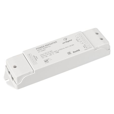 Arlight 023834 Усилитель SMART-RGBW-С3 (12-36V, 4x700mA) (Arlight, IP20 Пластик, 5 лет)