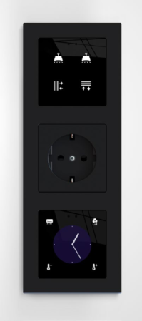 Оборудование Zennio Flat 55/Выключатель KNX сенсорный с подсветкой (стандарт рамки 55x55мм), цвет: Цвет на выбор ZVI-F55X1 по выгодной цене. Купить в Москве со скидкой.