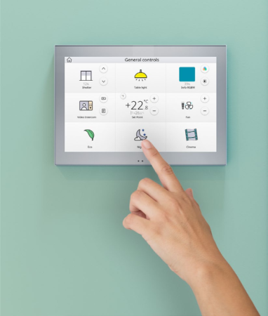 Оборудование Zennio Цветная емкостная сенсорная панель с 10-дюймовым дисплеем Z100, цвет: Антрацит ZVIZ100A по выгодной цене. Купить в Москве со скидкой.