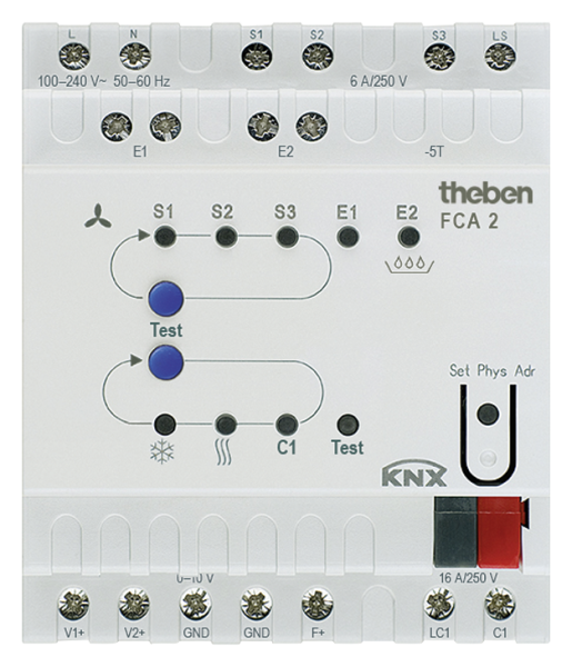 Оборудование Theben 4920210 Актуатор управления фанкойлом FCA 2 KNX по выгодной цене. Купить в Москве со скидкой.