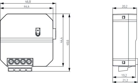 Оборудование Theben 4800650 Беспроводной актуатор приводов, 1 канал, для системы LUXORliving LUXORliving J1 RF по выгодной цене. Купить в Москве со скидкой.
