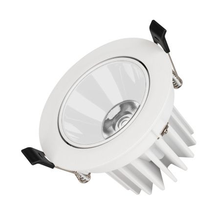 Arlight 037098 Светильник MS-FORECAST-BUILT-TURN-R102-12W Day4000 (WH-WH, 32 deg, 230V) (Arlight, IP20 Металл, 5 лет)