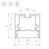 Оборудование Arlight 021174 Профиль с экраном S2-LINE-7977-2500 ANOD+OPAL (Arlight, Алюминий) по выгодной цене. Купить в Москве со скидкой.