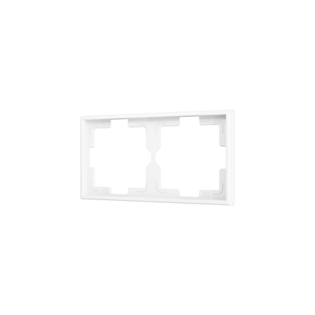 Zennio ZS70FM2MW ZS70, Рамка на 2 секции, Матовый белый