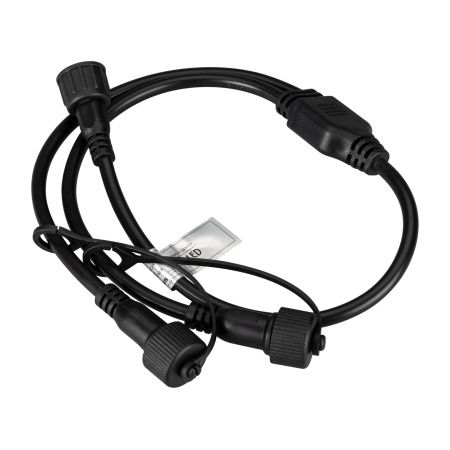 Arlight 031802 Коннектор питания ARD-CLASSIC-SYNC-RGB Black (230V, 2 ports) (Ardecoled, Закрытый)